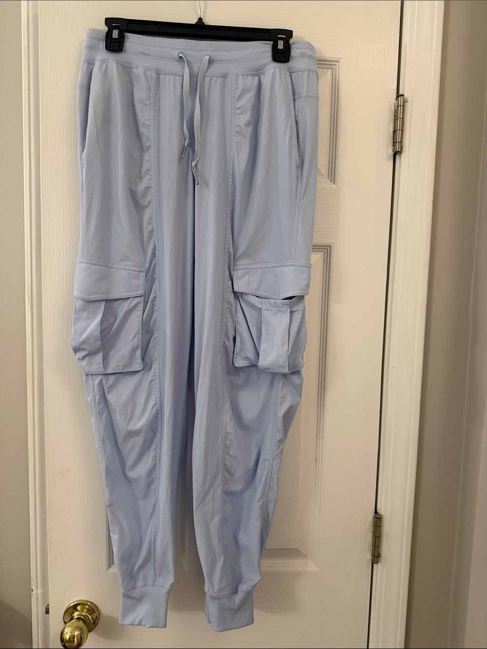 Lululemon Sky Blue Cargo Joggers